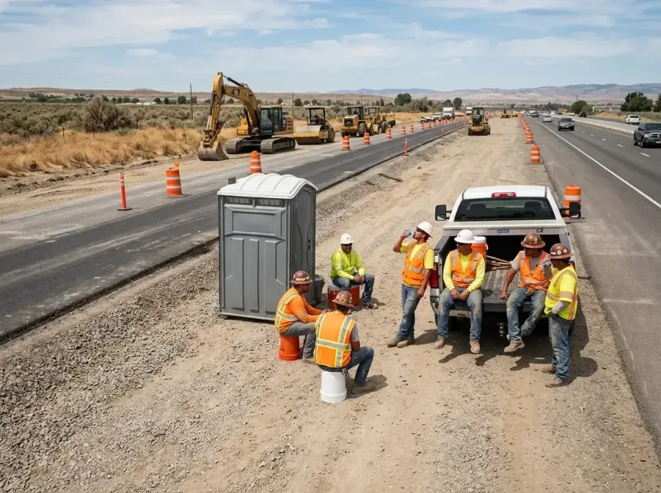highway-road-construction-crew-007 — frequently asked questions, Porta Potty and Restroom Rentals in Marana, AZ